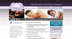 Desktop Screenshot of peacefulsleepsolutions.com